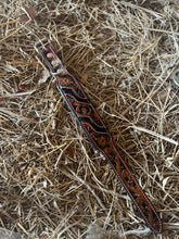 Load image into Gallery viewer, Tooled Dog Collar-Black Tooled