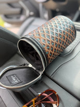 Load image into Gallery viewer, Sunburst Tooled Sunglass Case