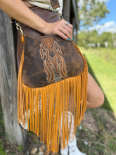 Load image into Gallery viewer, Terra Cotta Boot Stitch Mini Juney