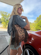 Load image into Gallery viewer, The Fringed Sunflower Bag