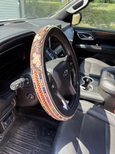 Load image into Gallery viewer, Multi Color Dot Steering Wheel Cover