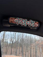 Load image into Gallery viewer, Turquoise Floral Oh Sheet Handle Cover