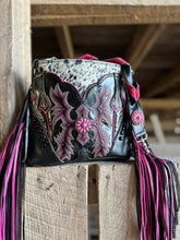 Load image into Gallery viewer, Pink Repurposed Boot Sage