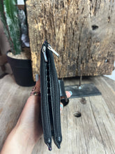 Load image into Gallery viewer, Pink Lighting Bolt and Checkers Long Wallet