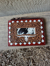 Load image into Gallery viewer, Longhorn Mini Wallet