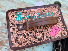 Load image into Gallery viewer, Brown Buckle Bunny Double Decker Jewlery Case
