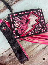 Load image into Gallery viewer, Lighting Bolt PINK Mini Wallet
