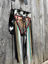 Load image into Gallery viewer, Ridin’ High – Bronc Rider Tooled Brumby