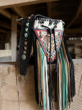 Load image into Gallery viewer, Ridin’ High – Bronc Rider Tooled Brumby