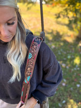 Load image into Gallery viewer, Spades Leather Carry Strap