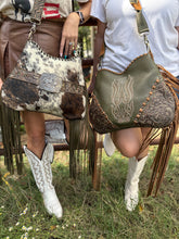 Load image into Gallery viewer, Olive Green Boot Stitch Regular Juney