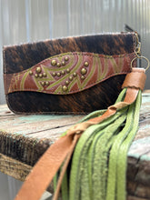 Load image into Gallery viewer, Extra Large Wallet Repurpsed Boot Clutch