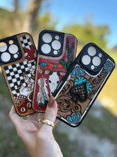 Load image into Gallery viewer, Spades Tooled Phone Case