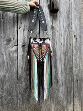 Load image into Gallery viewer, Ridin’ High – Bronc Rider Tooled Brumby