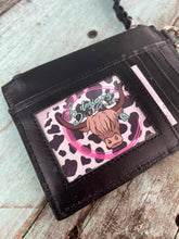 Load image into Gallery viewer, Lighting Bolt Turquoise Card Holder