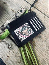 Load image into Gallery viewer, Cactus Green Longhorn Mini Wallet