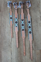 Load image into Gallery viewer, Turquoise and blue Beaded Puppers Collar