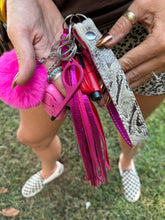 Load image into Gallery viewer, Cowgirl Safety Keychain
