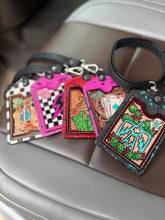 Load image into Gallery viewer, Thunderbird Leather Lanyards – ID + Card Holder
