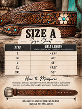 Load image into Gallery viewer, High Country Tooled Belt
