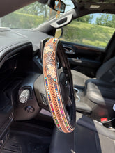 Load image into Gallery viewer, Floral Paint Steering Wheel Cover (PRE-ORDER)
