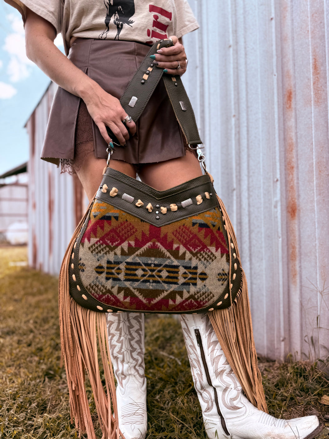 Olive Pendleton Large Juney