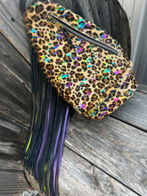 Load image into Gallery viewer, Rainbow Leopard Sling Bag
