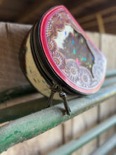 Load image into Gallery viewer, Pink Sunflower Cowhide Jewelry Case
