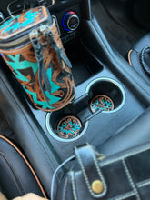 Load image into Gallery viewer, Aztec Car Coaster- 2 Piece
