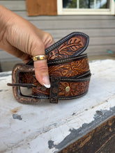 Load image into Gallery viewer, High Country Tooled Belt

