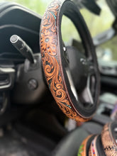 Load image into Gallery viewer, Blue Sky Country Steering Wheel Cover
