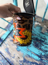 Load image into Gallery viewer, Squash Blossom Tooled Sunglass Case
