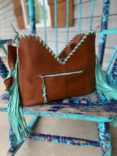 Load image into Gallery viewer, Turquoise Longhorn Kindall
