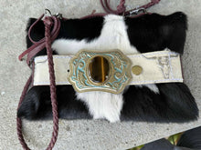 Load image into Gallery viewer, Silver Longhorn buckle Bend &amp; Snap
