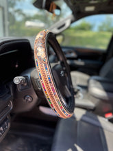 Load image into Gallery viewer, Multi Color Dot Steering Wheel Cover
