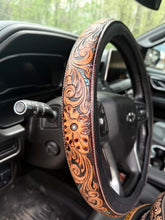 Load image into Gallery viewer, Blue Sky Country Steering Wheel Cover
