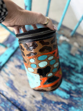 Load image into Gallery viewer, Squash Blossom Tooled Sunglass Case
