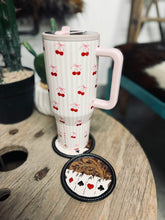 Load image into Gallery viewer, Aces Tooled Drink Coasters- 4 Piece
