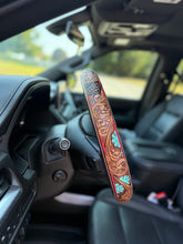 Load image into Gallery viewer, Spads Turq and Pink Steering Wheel Cover
