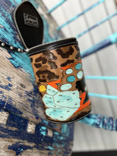 Load image into Gallery viewer, Squash Blossom Tooled Sunglass Case
