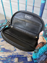 Load image into Gallery viewer, Feather Burst Tooled Convertible Clutch
