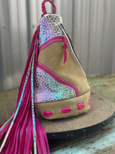 Load image into Gallery viewer, Holographic Rainbow Sling Bag
