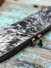 Load image into Gallery viewer, Black Cowhide Hot Iron Travel Case
