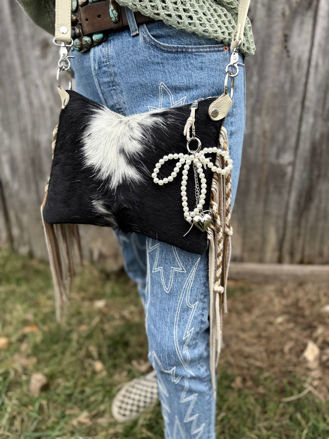 Classy Cowhide Maybelle