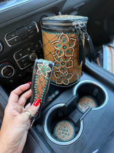Load image into Gallery viewer, Floral Blossom Car Coaster- 2 Piece
