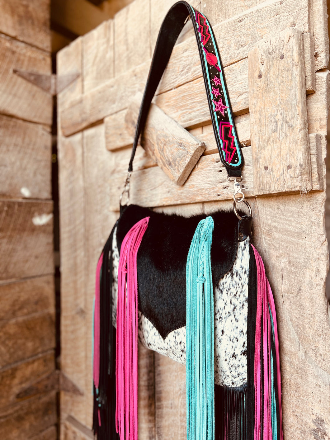 Space Cowboy Tooled Strap Large Juney
