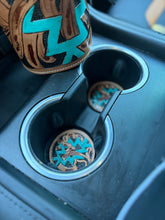Load image into Gallery viewer, Aztec Car Coaster- 2 Piece
