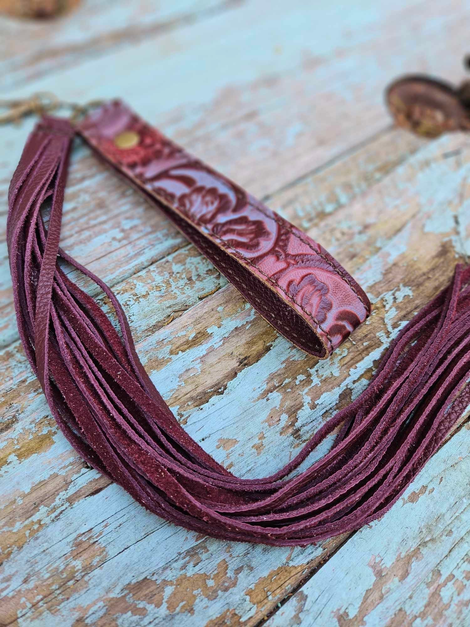 Cowgirl Keychain – L3 Designs Leather