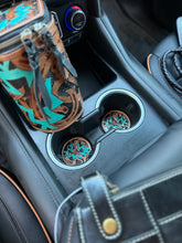 Load image into Gallery viewer, Aztec Car Coaster- 2 Piece
