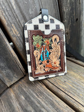 Load image into Gallery viewer, Statement Leather Lanyards – ID + Card Holder
